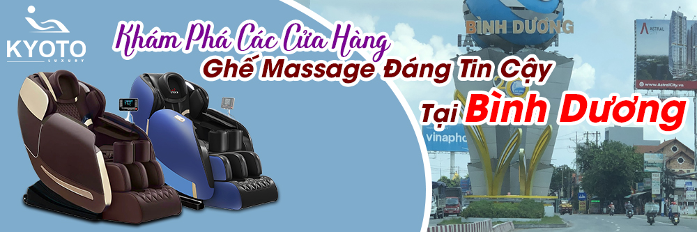 Khám Phá Các Cửa Hàng Ghế Massage Đáng Tin Cậy Tại Bình Dương