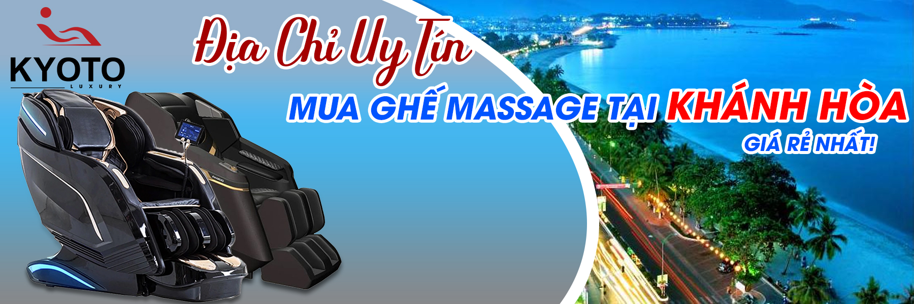 Địa Chỉ Uy Tín Mua Ghế Massage Tại Khánh Hòa Giá Rẻ Nhất