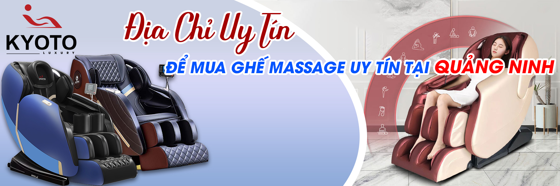 Địa Chỉ Uy Tín Mua Ghế Massage Tại Quảng Ninh - Ghế Massage Nhật Bản