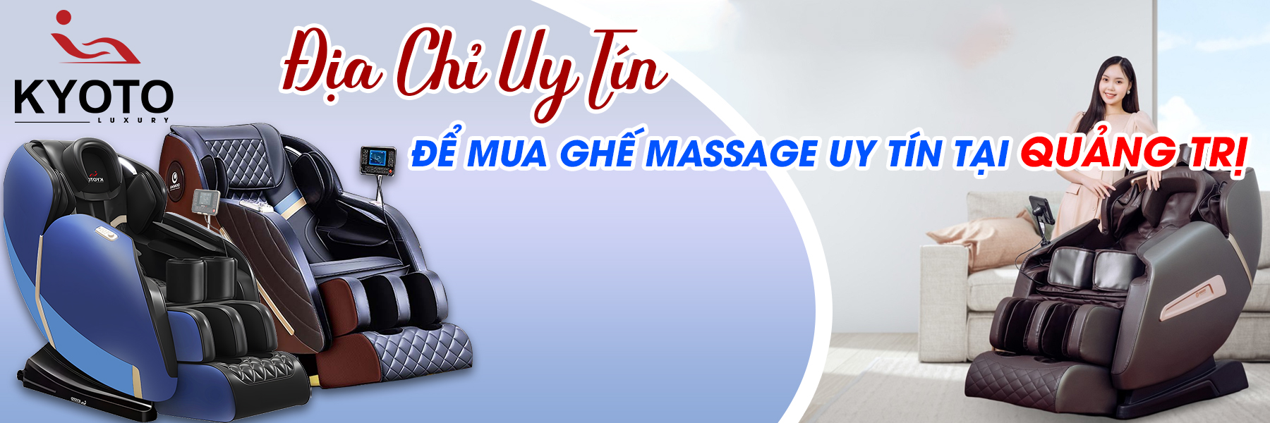 Địa Chỉ Uy Tín Mua Ghế Massage Tại Quảng Trị - Ghế Massage Nhật Bản