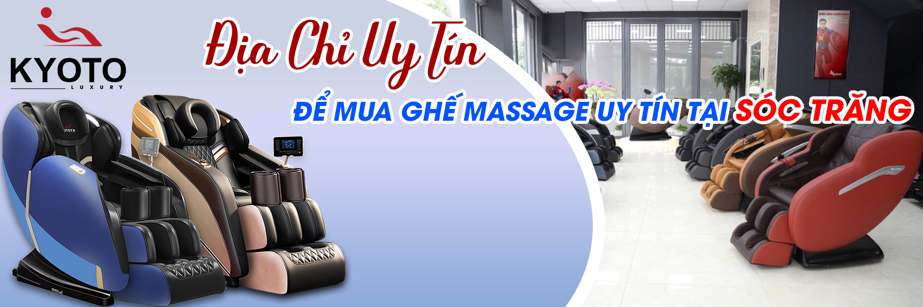 Địa Chỉ Uy Tín Mua Ghế Massage Tại Sóc Trăng - Ghế Massage Trị Liệu