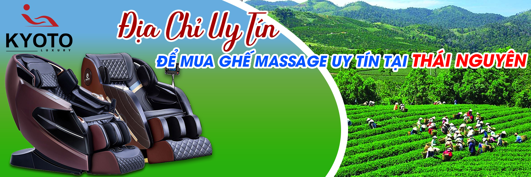 Địa Chỉ Uy Tín Mua Ghế Massage Tại Thái Nguyên - Ghế Massage Nhật Bản