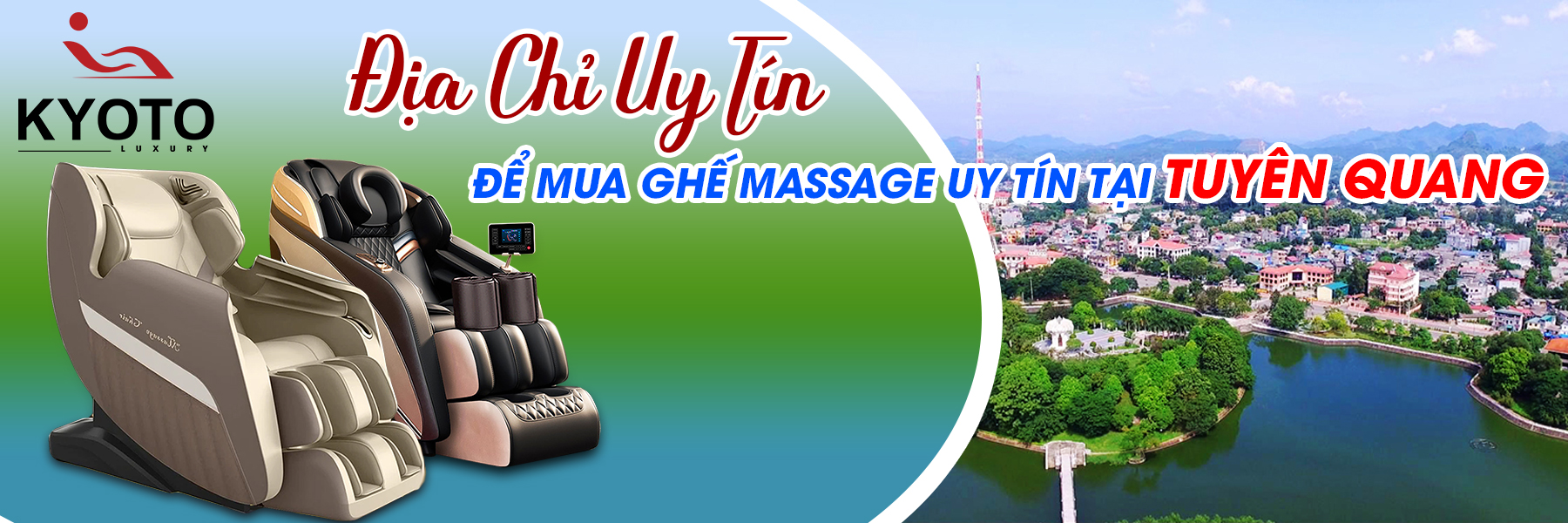 Địa Chỉ Uy Tín Mua Ghế Massage Tại Tuyên Quang - Ghế Massage Nhật Bản