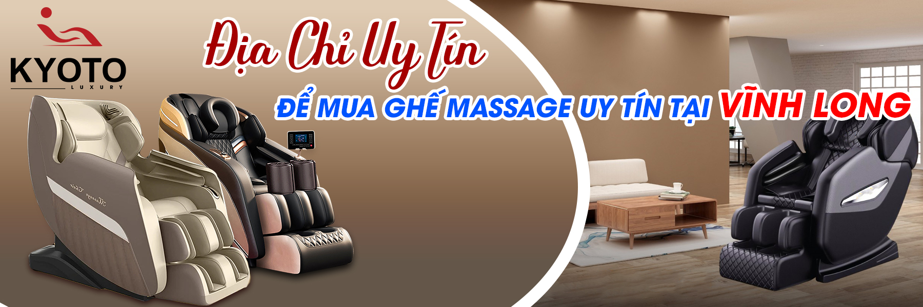 Địa Chỉ Uy Tín Mua Ghế Massage Tại Vĩnh Long - Ghế Massage Nhật Bản