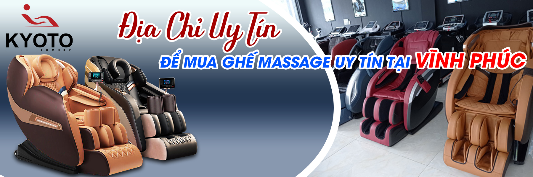 Địa Chỉ Uy Tín Mua Ghế Massage Tại Vĩnh Phúc - Ghế Massage Giá Rẻ