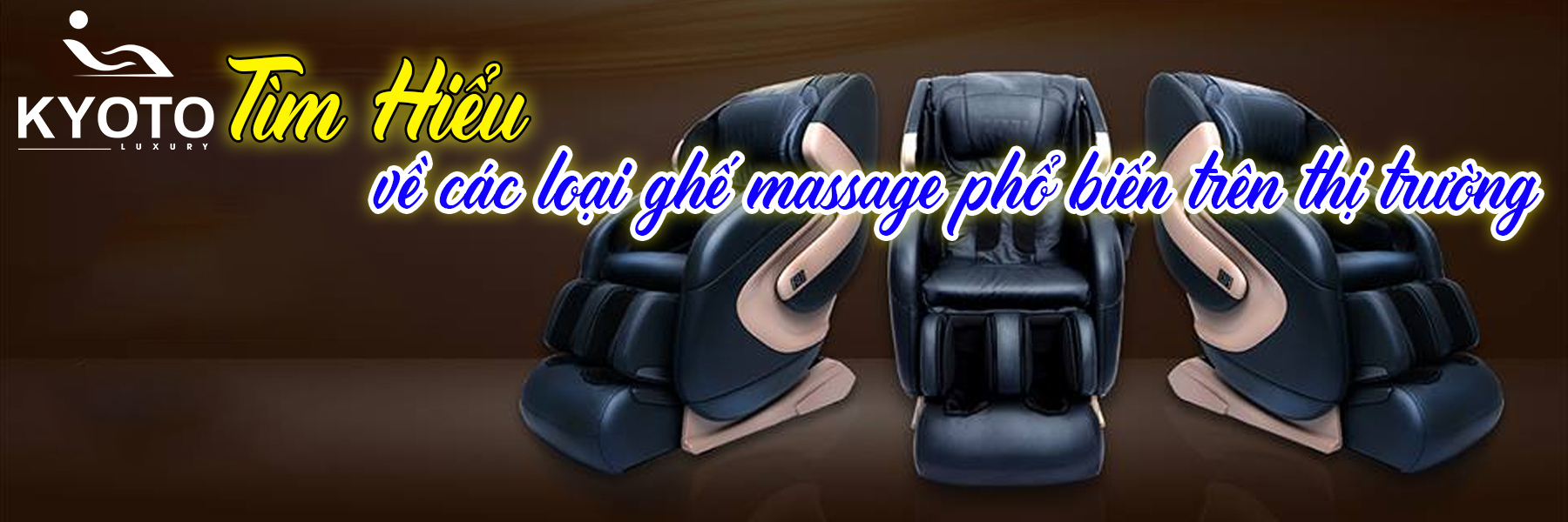 Tìm hiểu về các loại ghế massage phổ biến trên thị trường